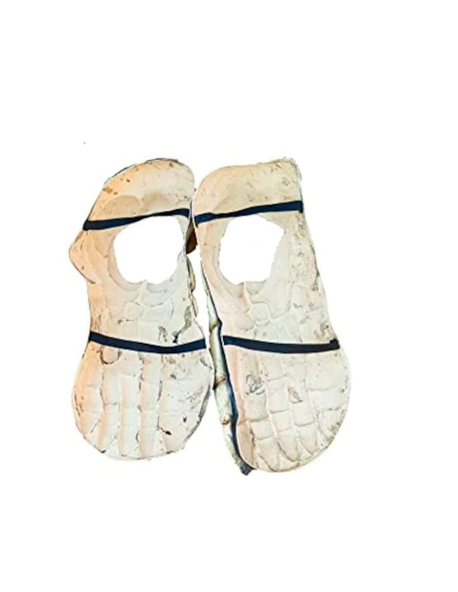 Cubre zapatos para disfraz de pies de esqueleto Skull 3
