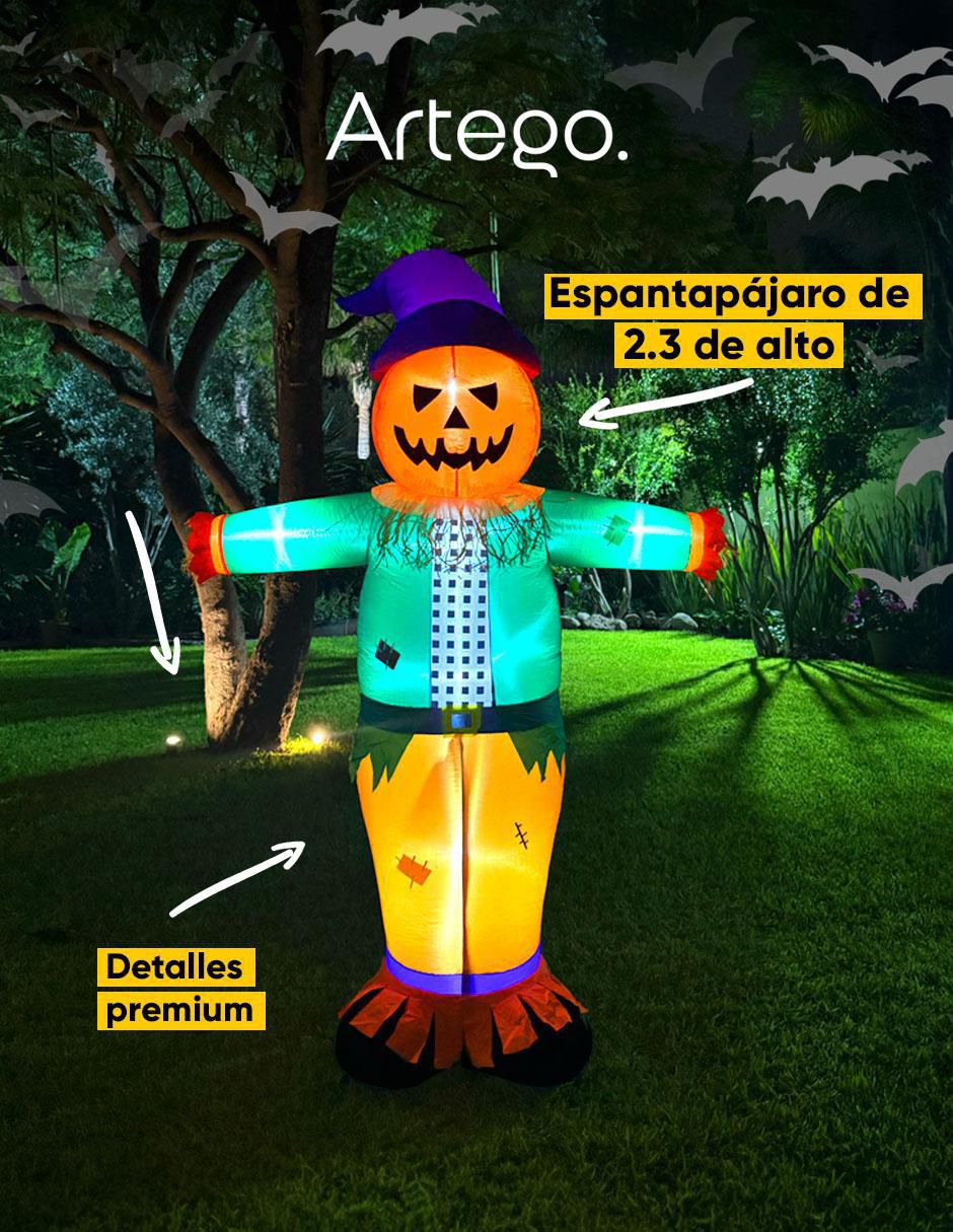 Inflable decorativo forma de espantapájaros 3