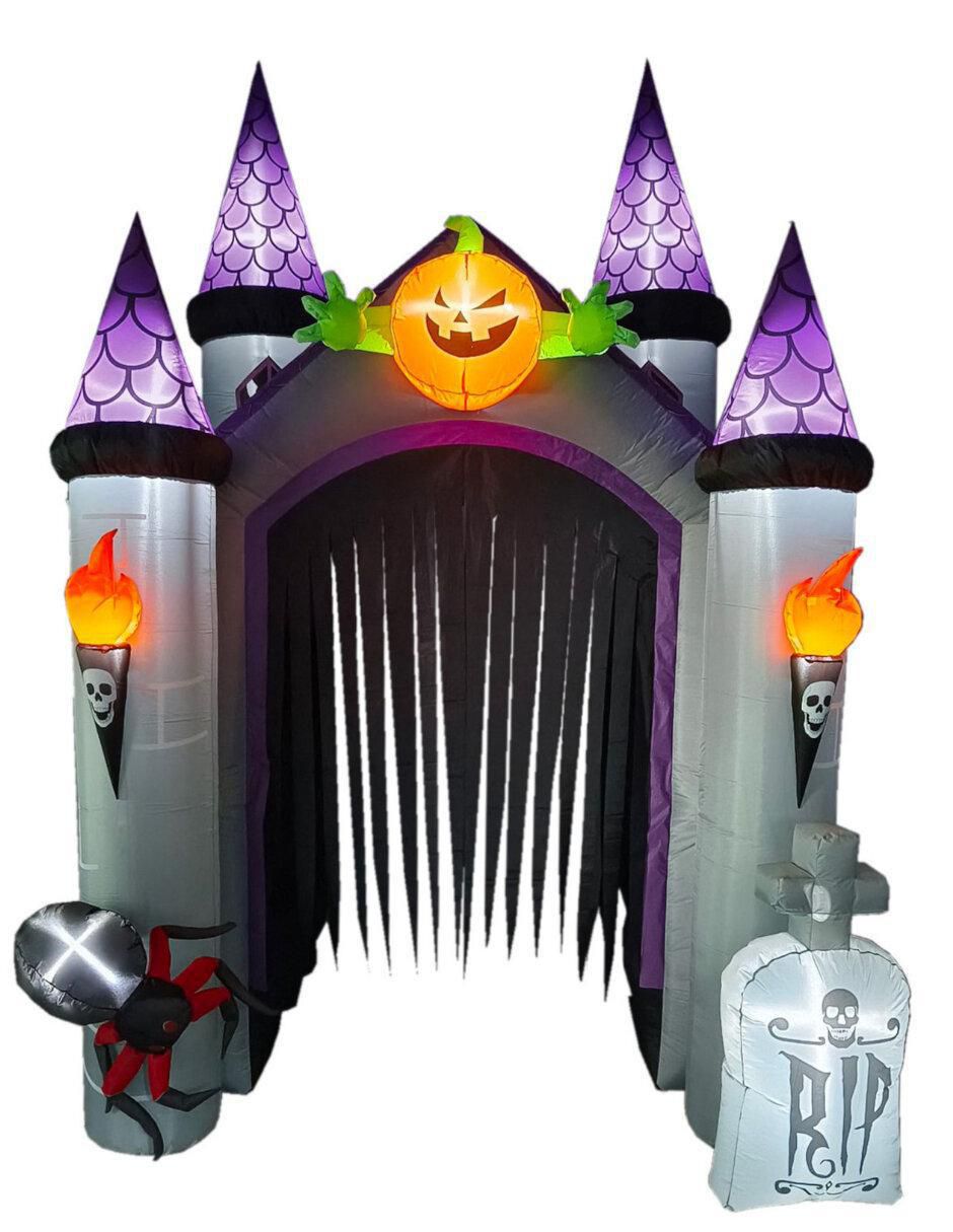Inflable decorativo forma de bruja Inflable decorativo forma de bruja