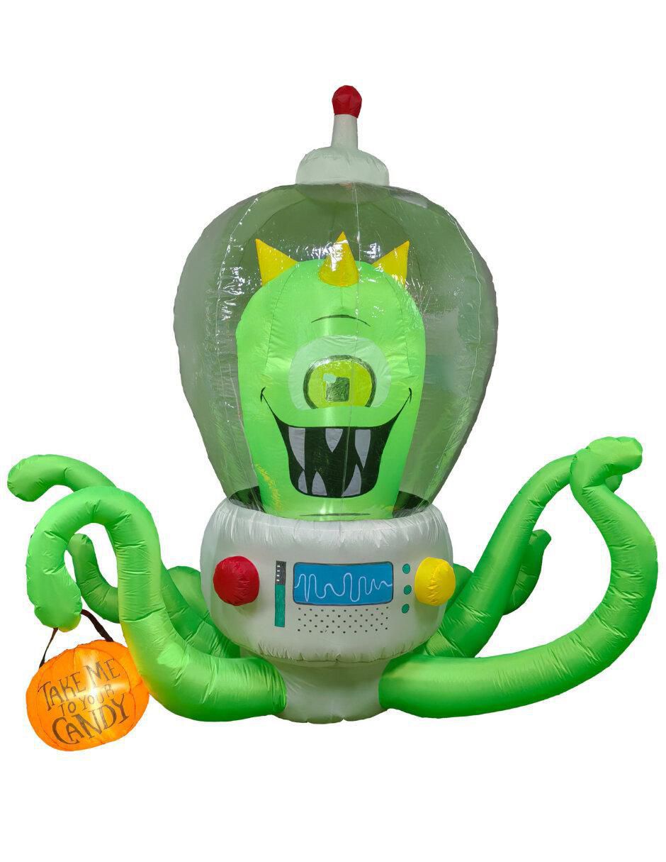 Inflable decorativo de halloween forma de monstruo
