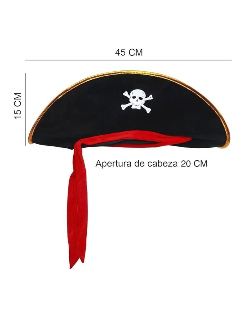 Set de accesorios para disfraz de pirata 3