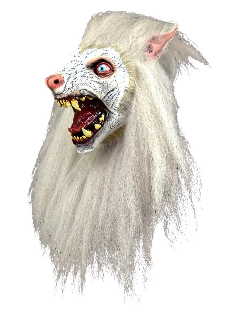 Máscara para disfraz de Lobo de la Luna Blanca Werewolves 7