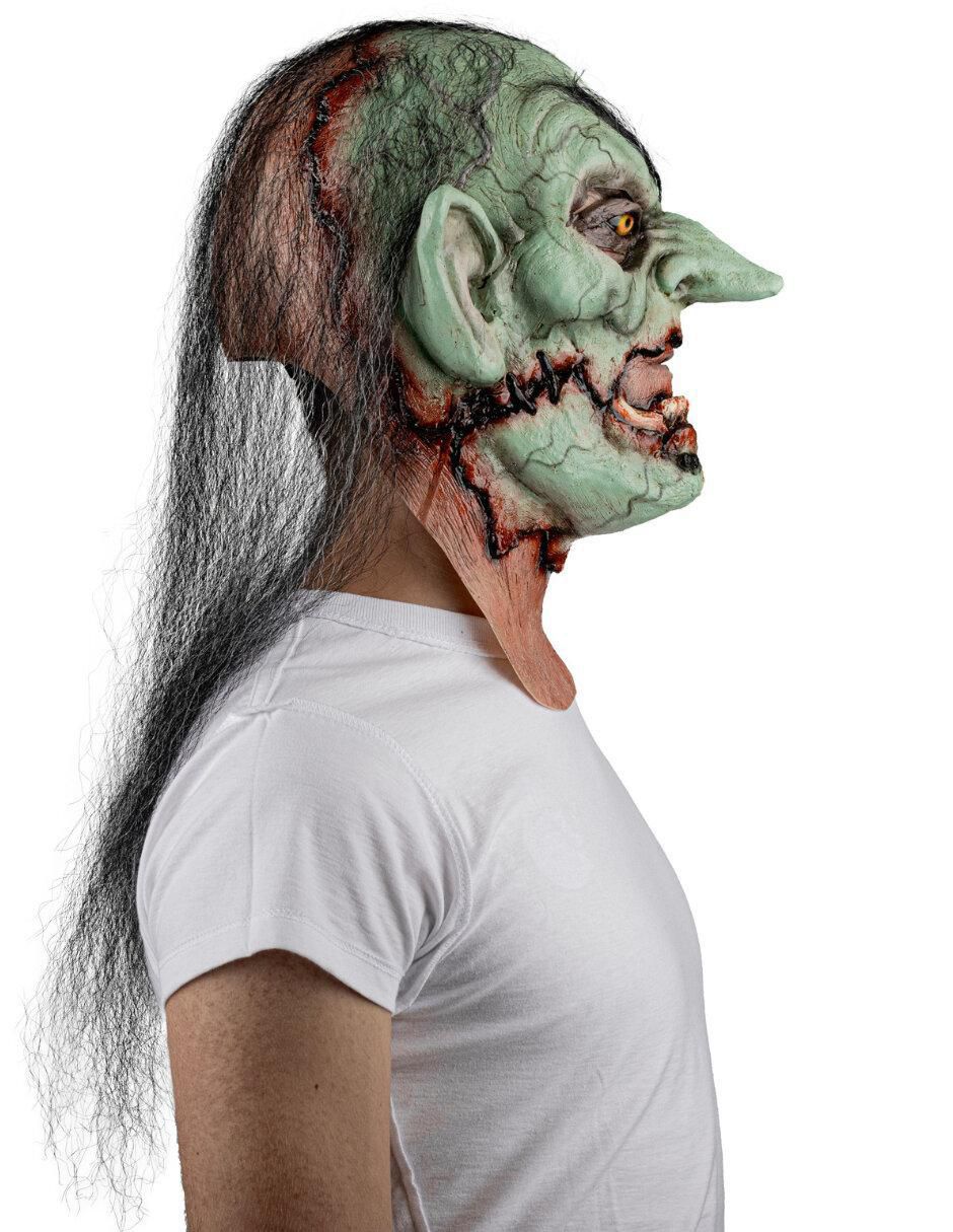 Máscara para disfraz de Bruja agrietada Witches 4