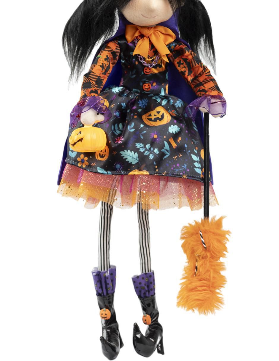 Figura decorativa Halloween con forma de Bruja 4