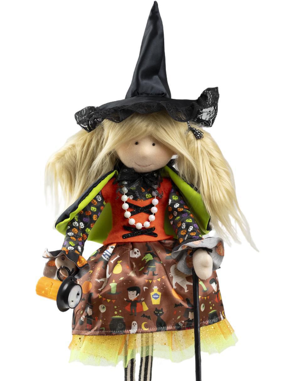 Figura decorativa Halloween con forma de Bruja 2