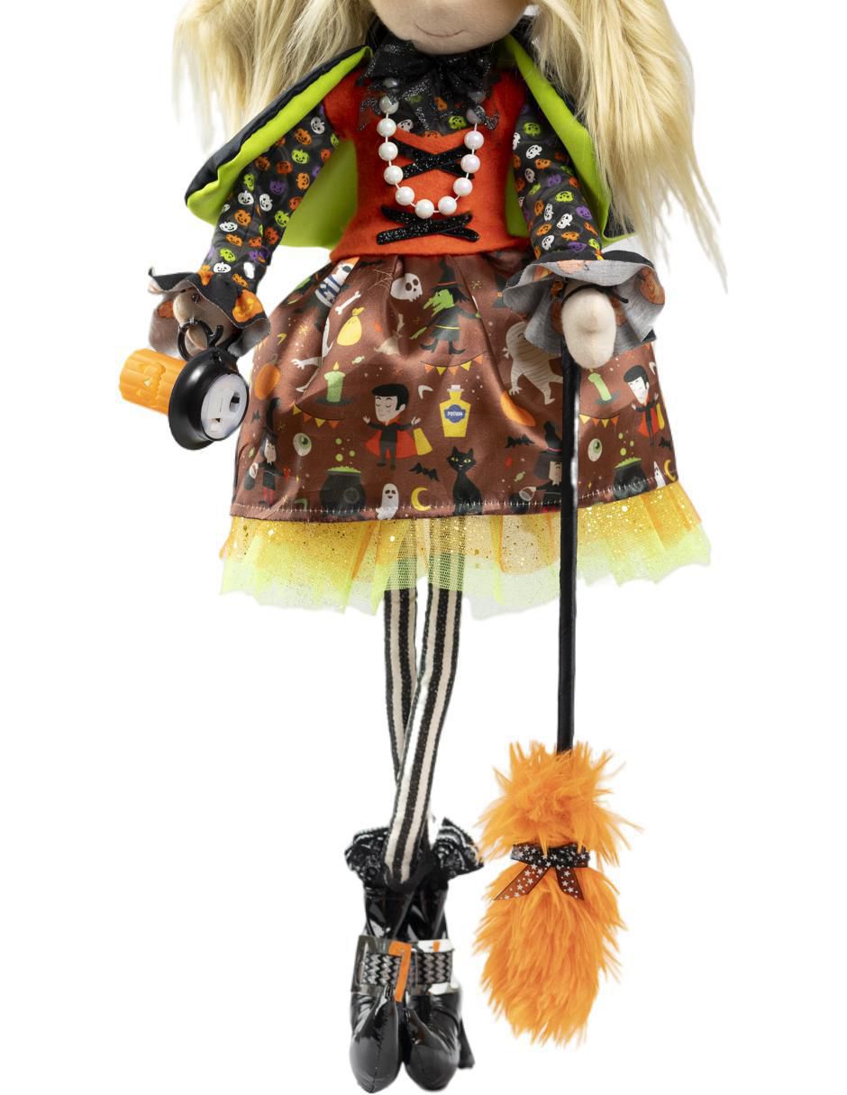 Figura decorativa Halloween con forma de Bruja 3