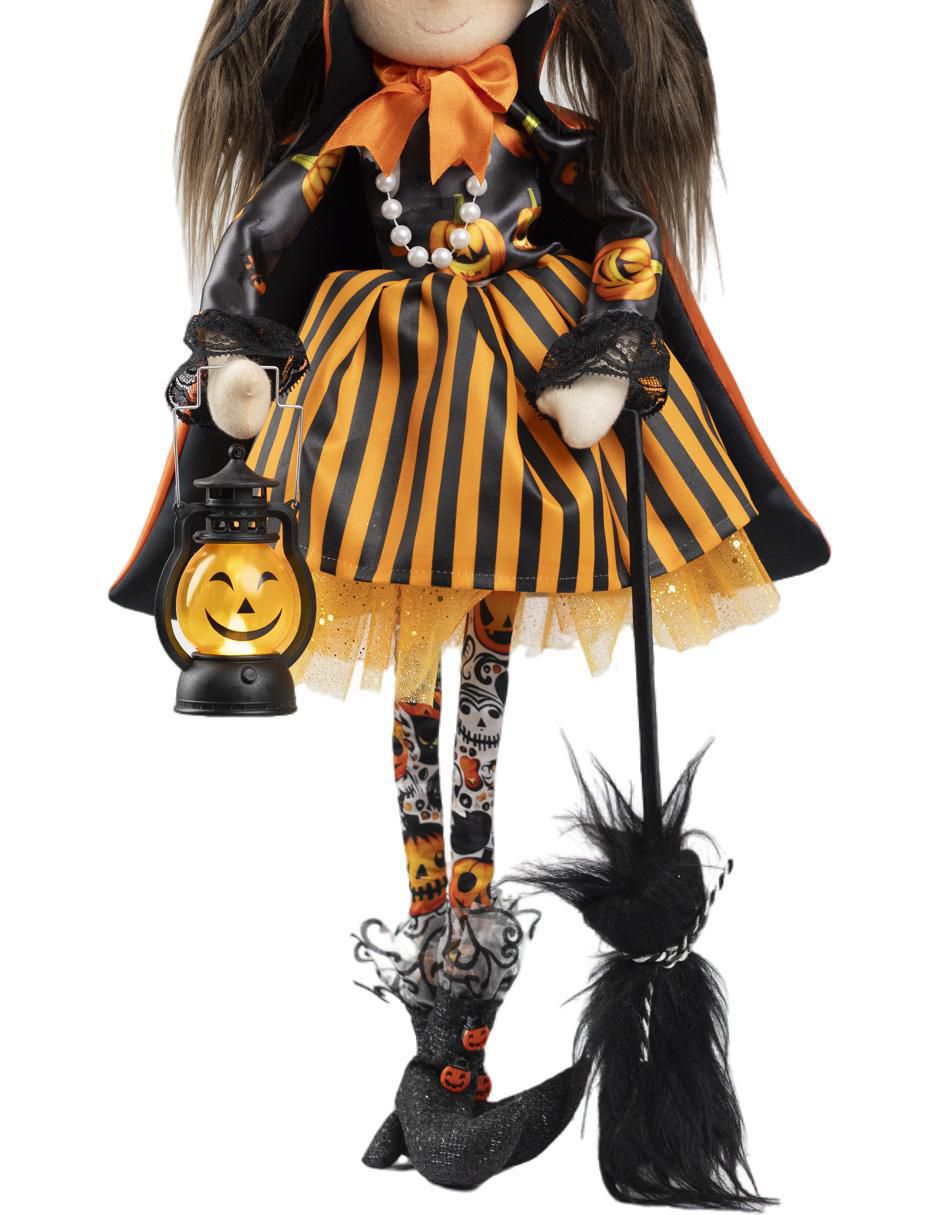 Figura decorativa Halloween con forma de Bruja 3