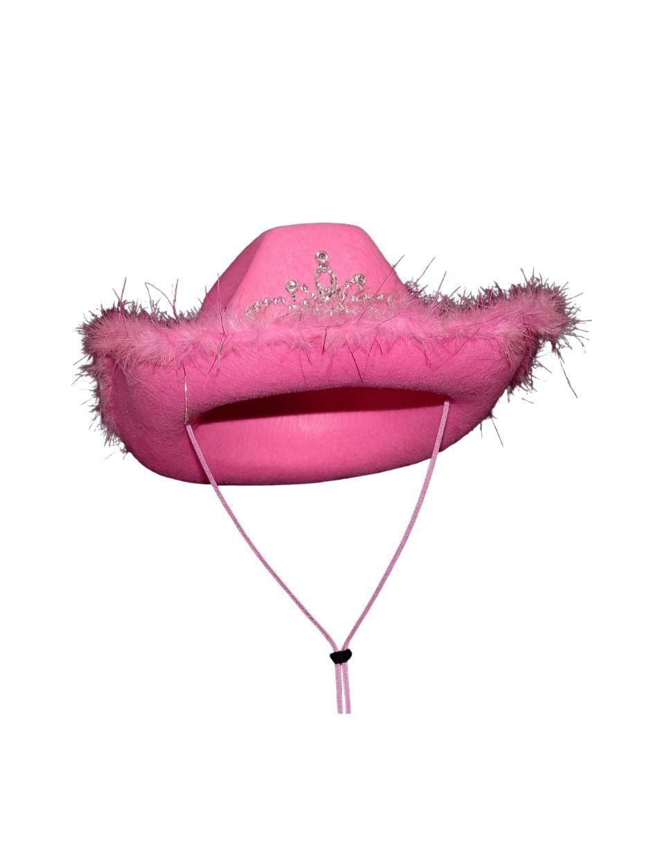 Sombrero para disfraz de Vaquero con Plumas 3