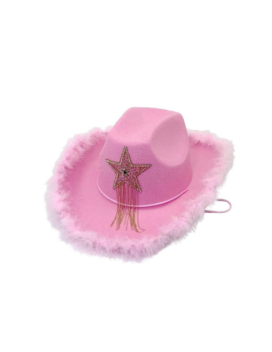 Sombrero para disfraz de Vaquero estrella 2