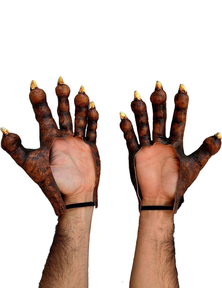 Guantes para disfraz de Hombre Lobo Salvaje Werewolves 3