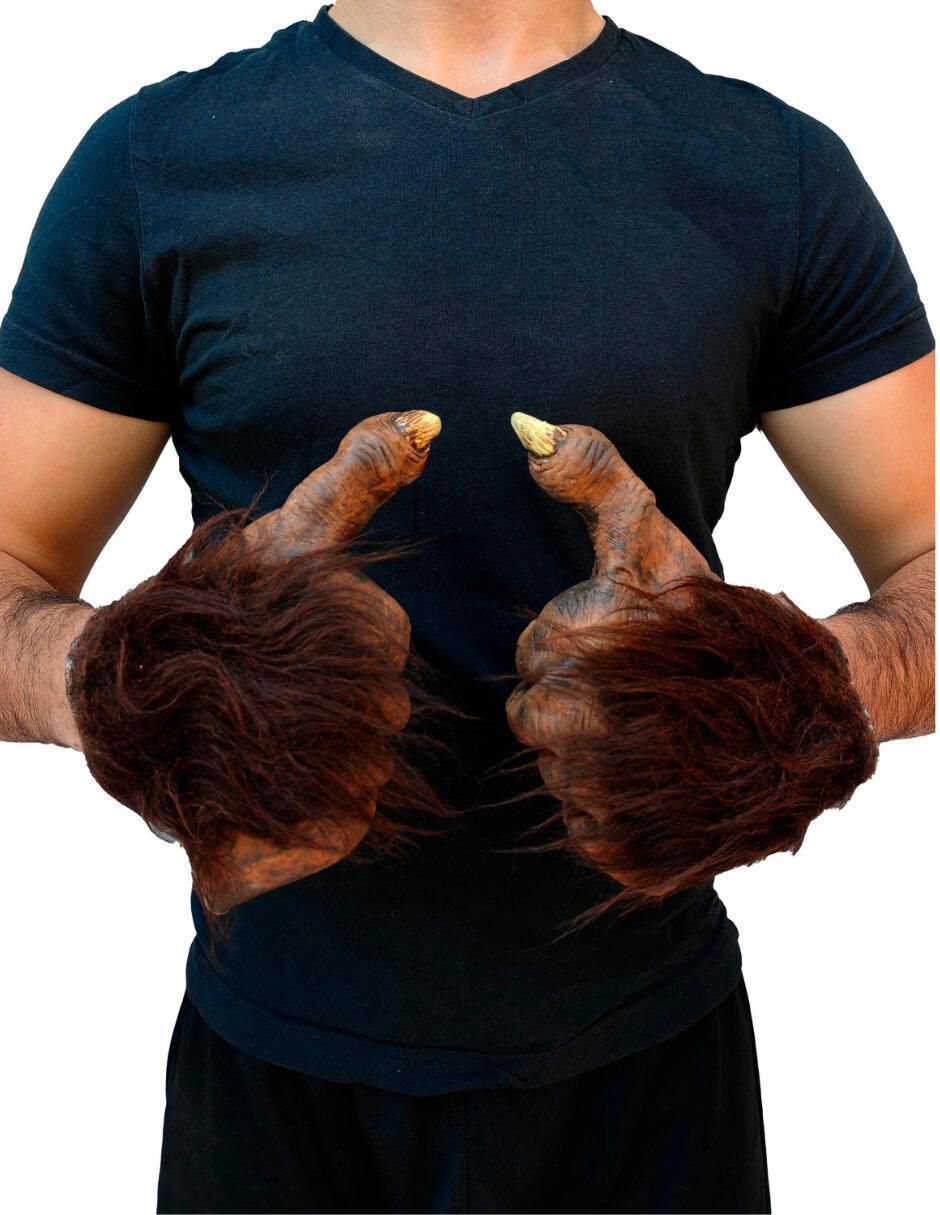 Guantes para disfraz de Hombre Lobo Salvaje Werewolves 5