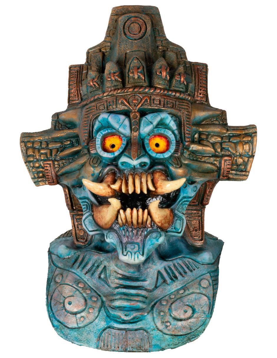 Máscara para disfraz de Dios Tlaloc Monstruo Mythological Monsters Máscara para disfraz de Dios Tlaloc Monstruo Mythological Monsters