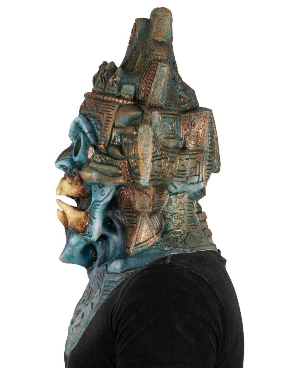 Máscara para disfraz de Dios Tlaloc Monstruo Mythological Monsters 5