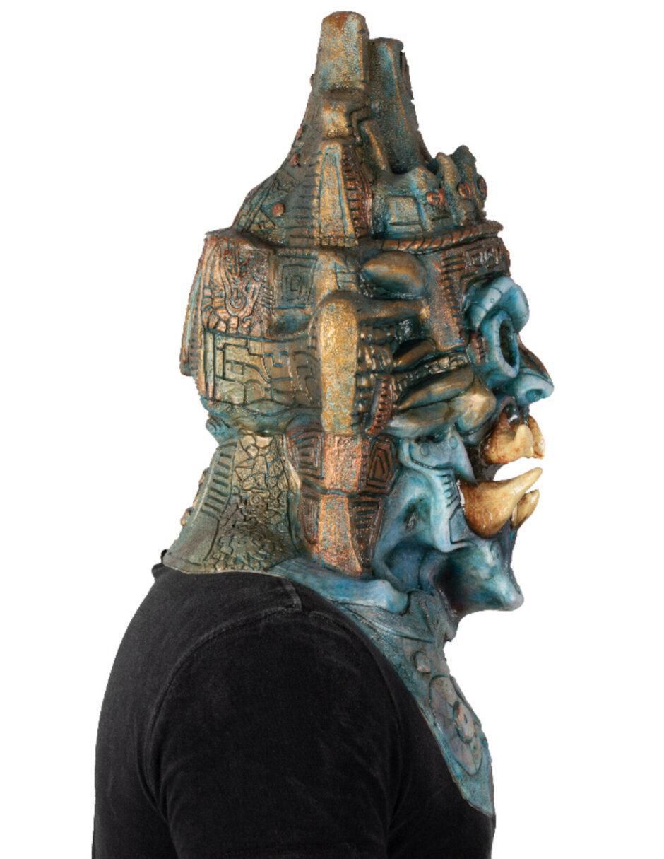 Máscara para disfraz de Dios Tlaloc Monstruo Mythological Monsters 7