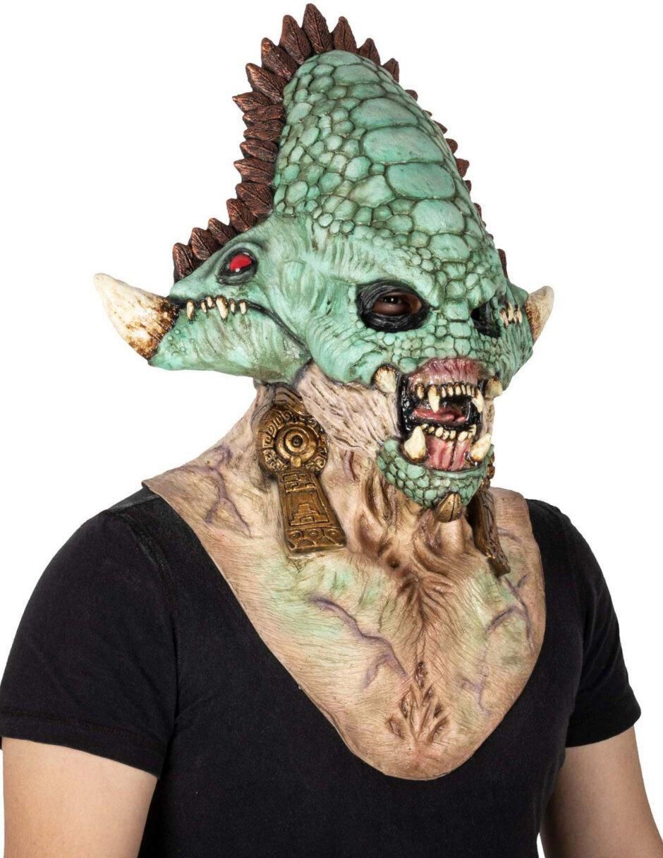 Máscara para disfraz de Quetzalcóatl Monstruo Mythological Monsters 3