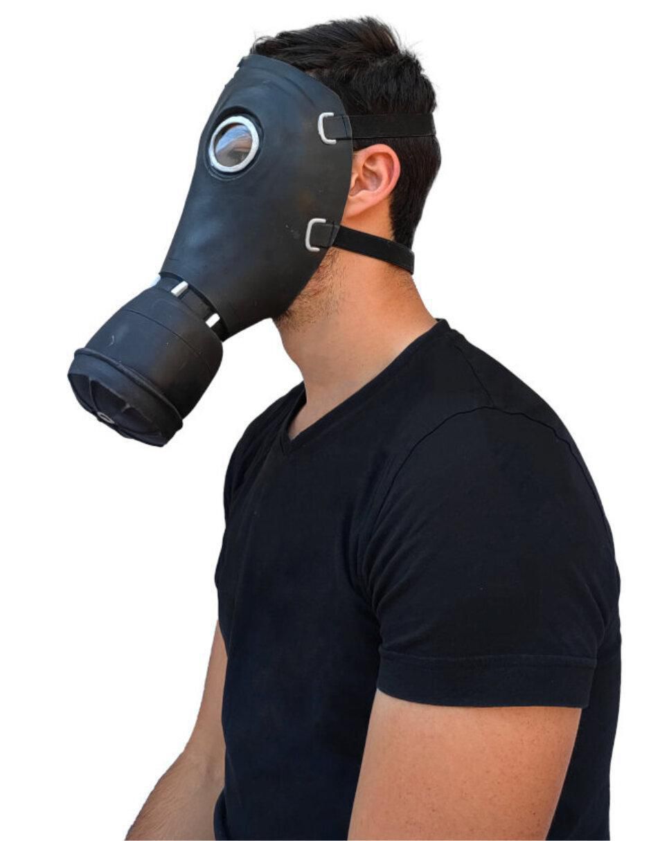 Máscara para disfraz de Máscara de gas Gas Mask & Steampunk 2