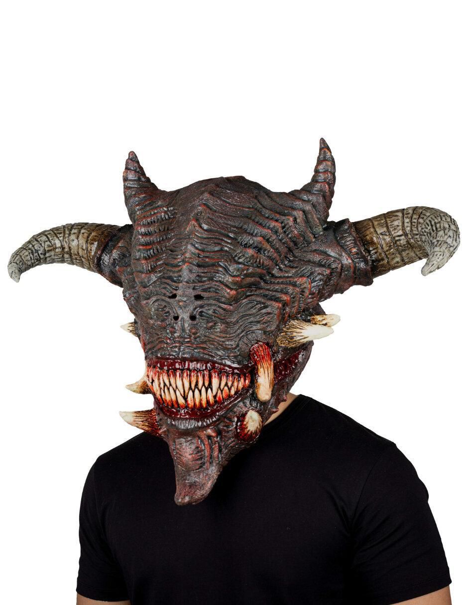 Máscara para disfraz de Demonio Furioso Devils 3