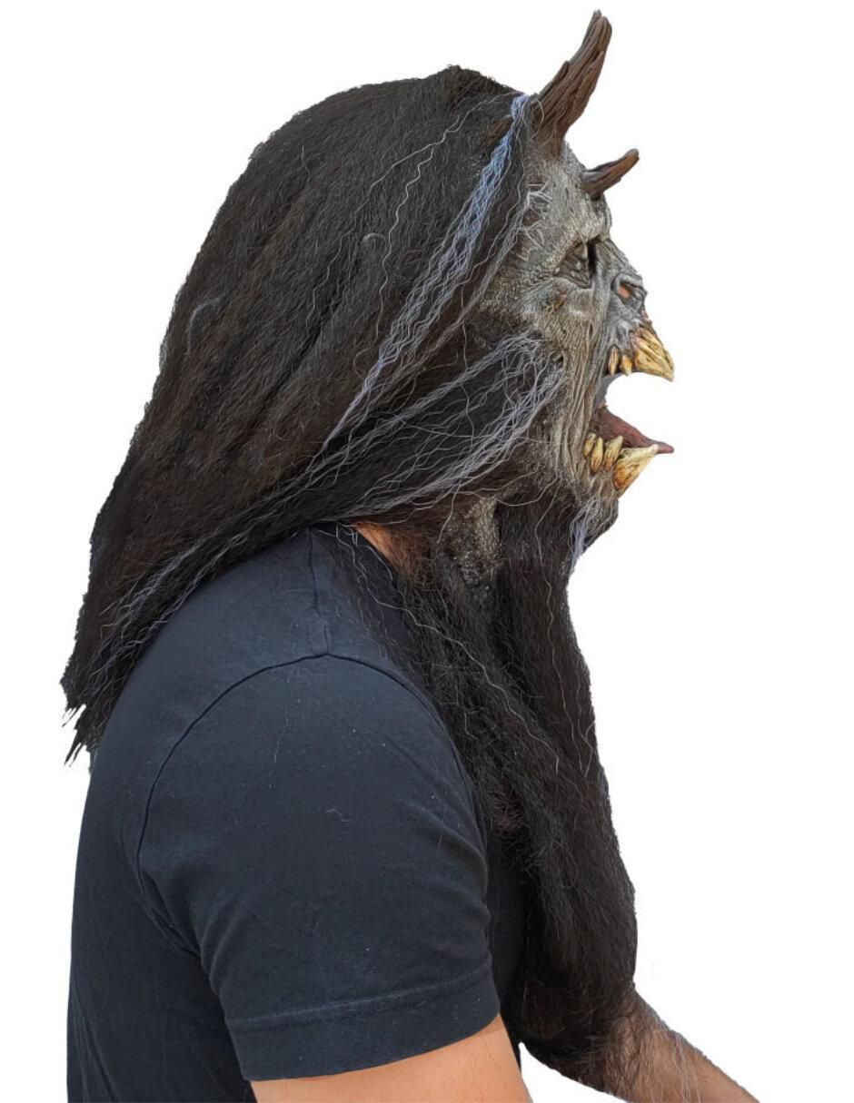 Máscara para disfraz de Demonio Yeti Mythological Monsters 2