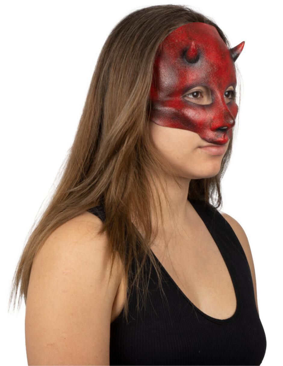 Máscara para disfraz de Diabla Siniestra Devils 5