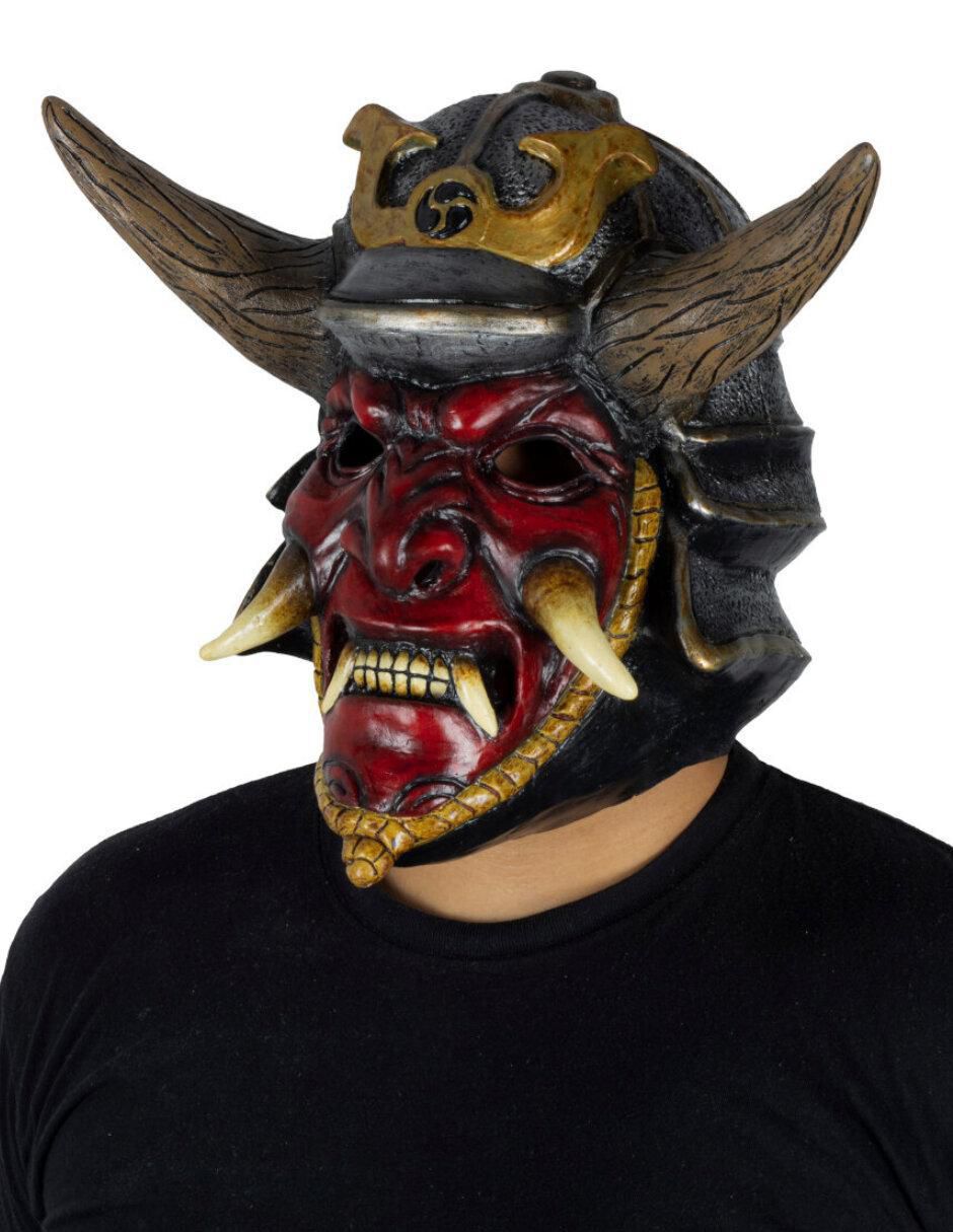 Máscara para disfraz de Samurai Ddemoniaco Devils 3