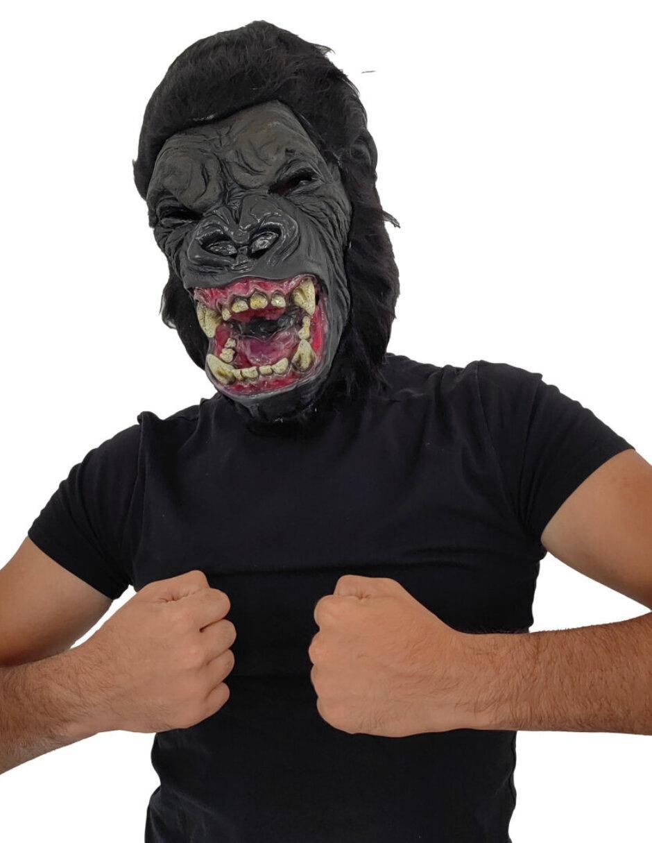 Máscara para disfraz de Gorila Furioso Creepy Animals 2