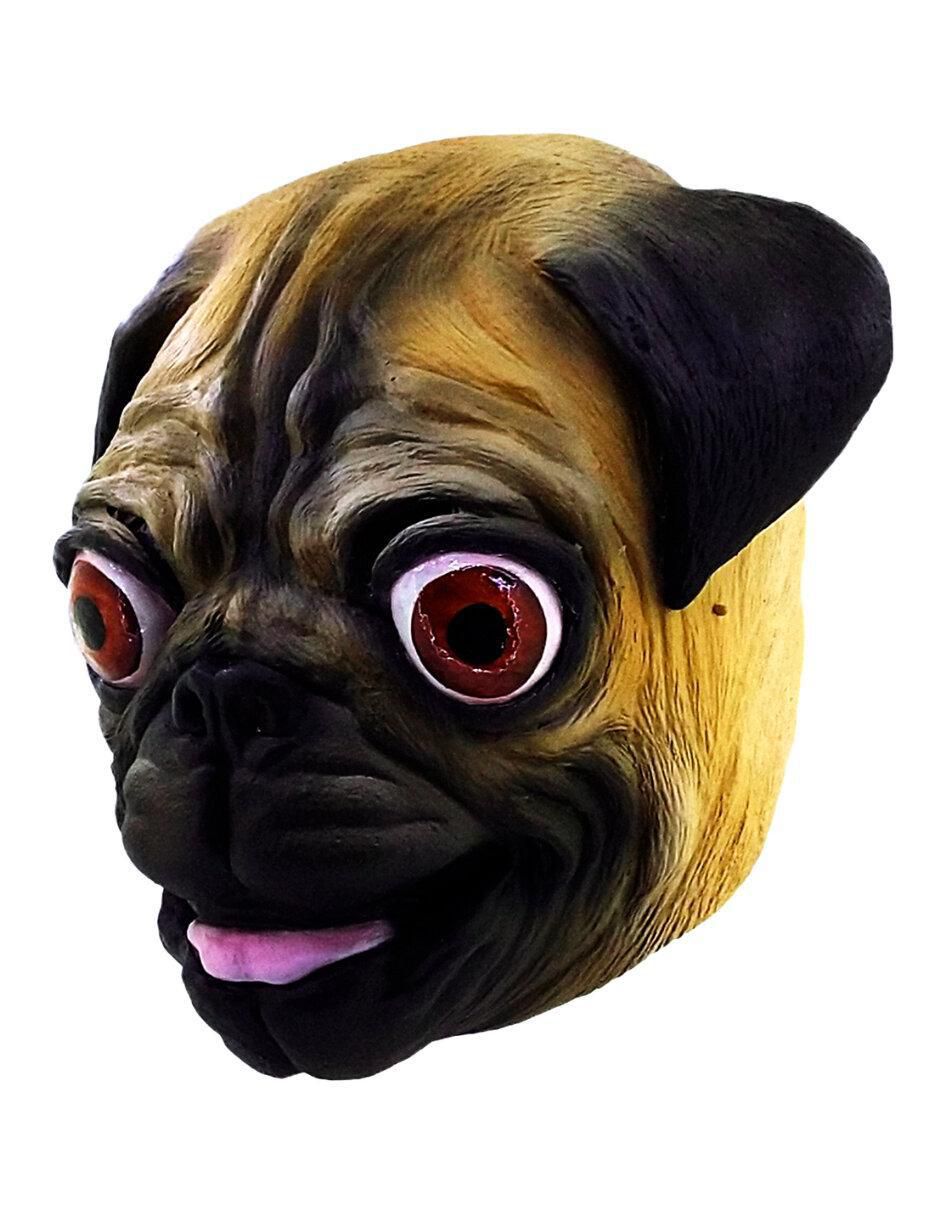 Máscara para disfraz de Perrito pug adorable Animals 3