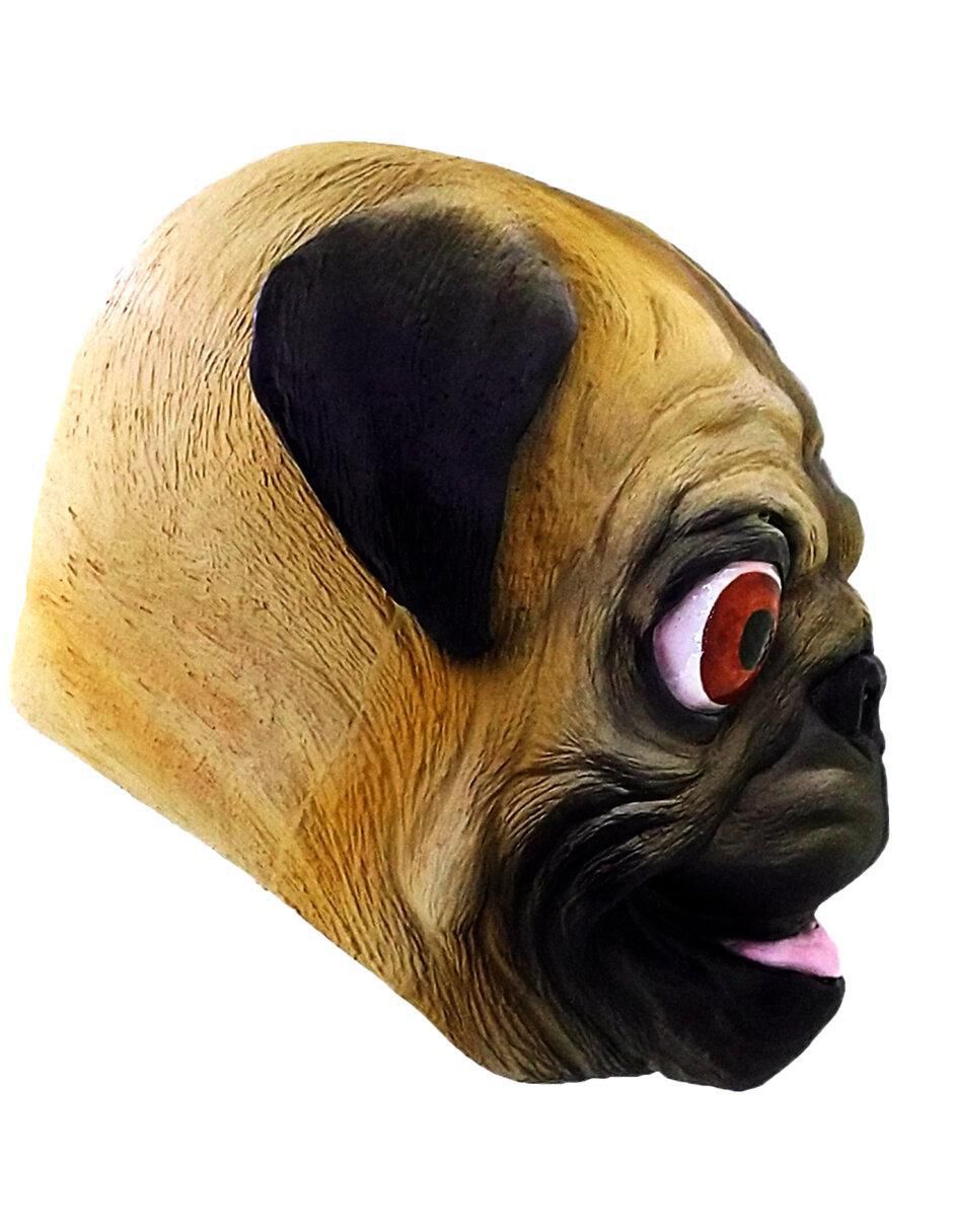 Máscara para disfraz de Perrito pug adorable Animals 5