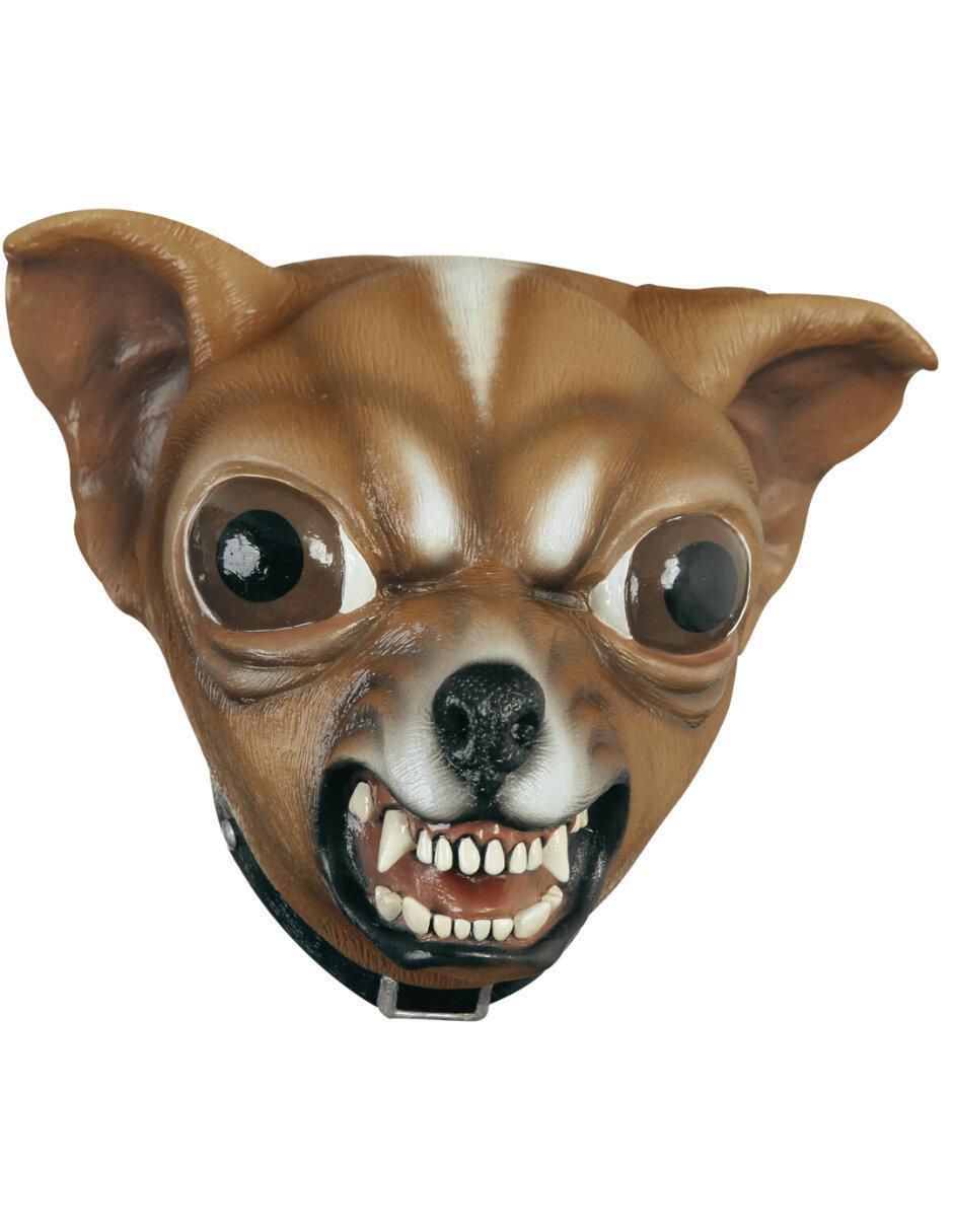 Máscara para disfraz de Chihuahua Agresivo Animals