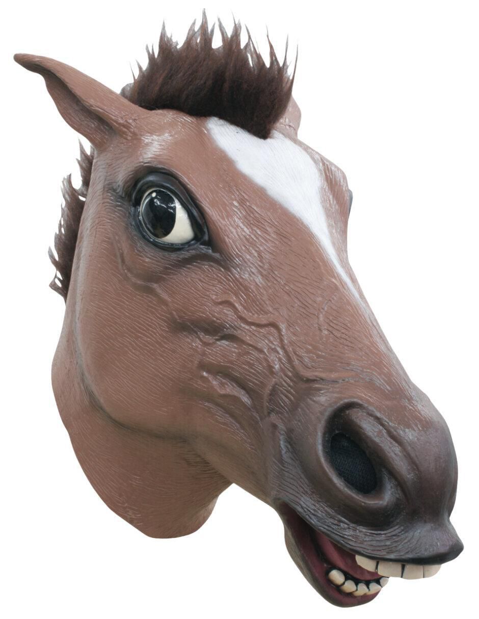 Máscara para disfraz de Caballo Sonriente Animals