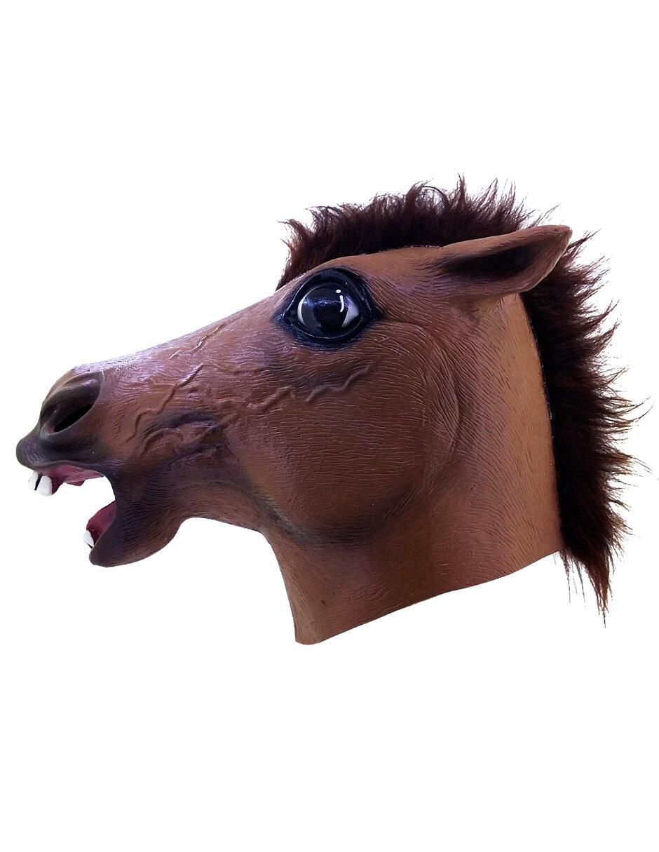 Máscara para disfraz de Caballo Sonriente Animals 4