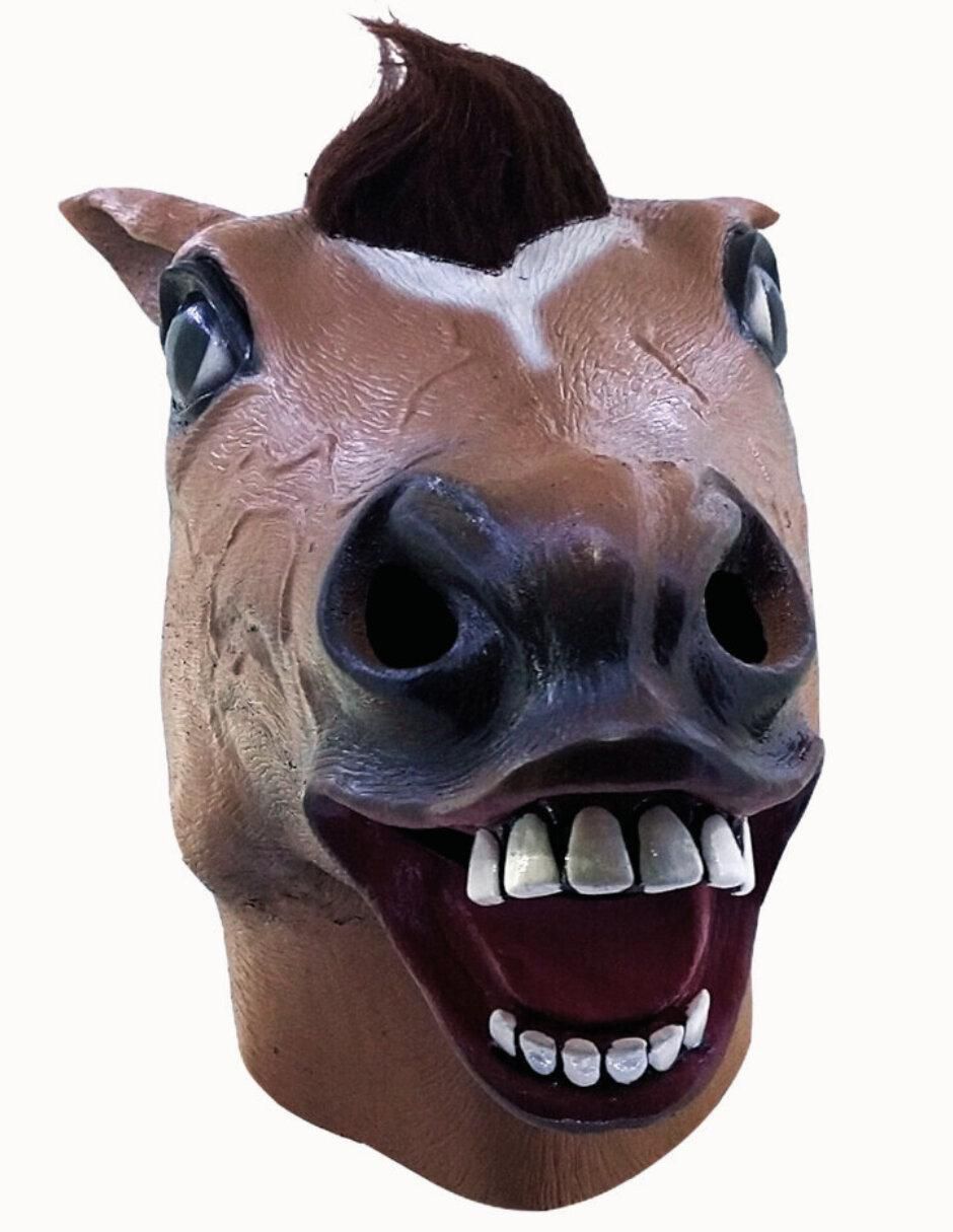 Máscara para disfraz de Caballo Sonriente Animals 7