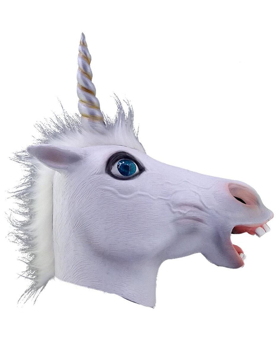 Máscara para disfraz de Unicornio Sonriente Animals 6