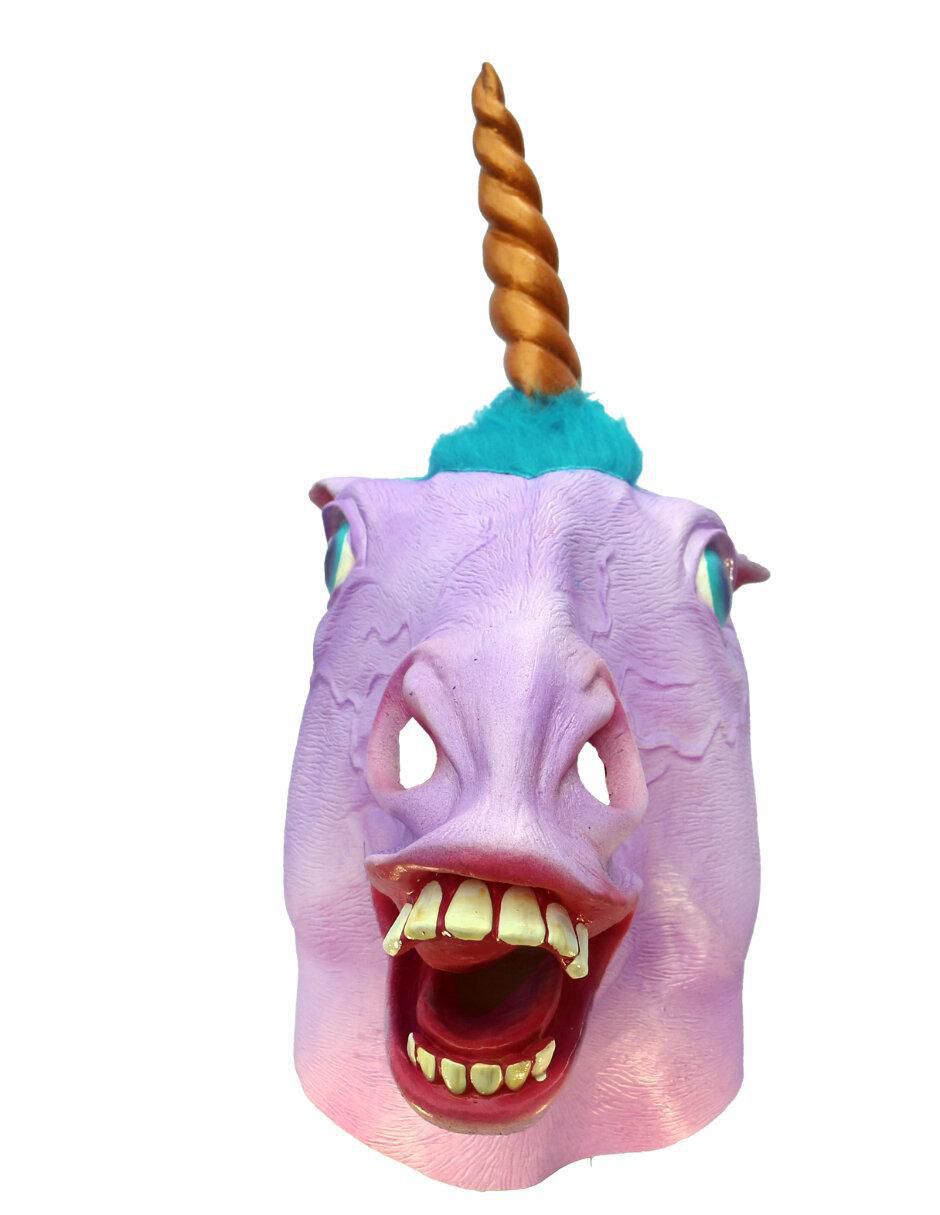 Máscara para disfraz de Pony Unicornio Animals 3
