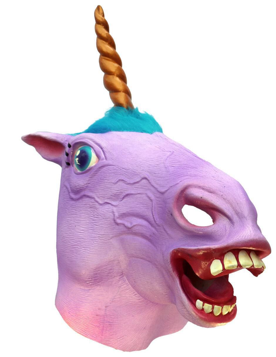 Máscara para disfraz de Pony Unicornio Animals 4