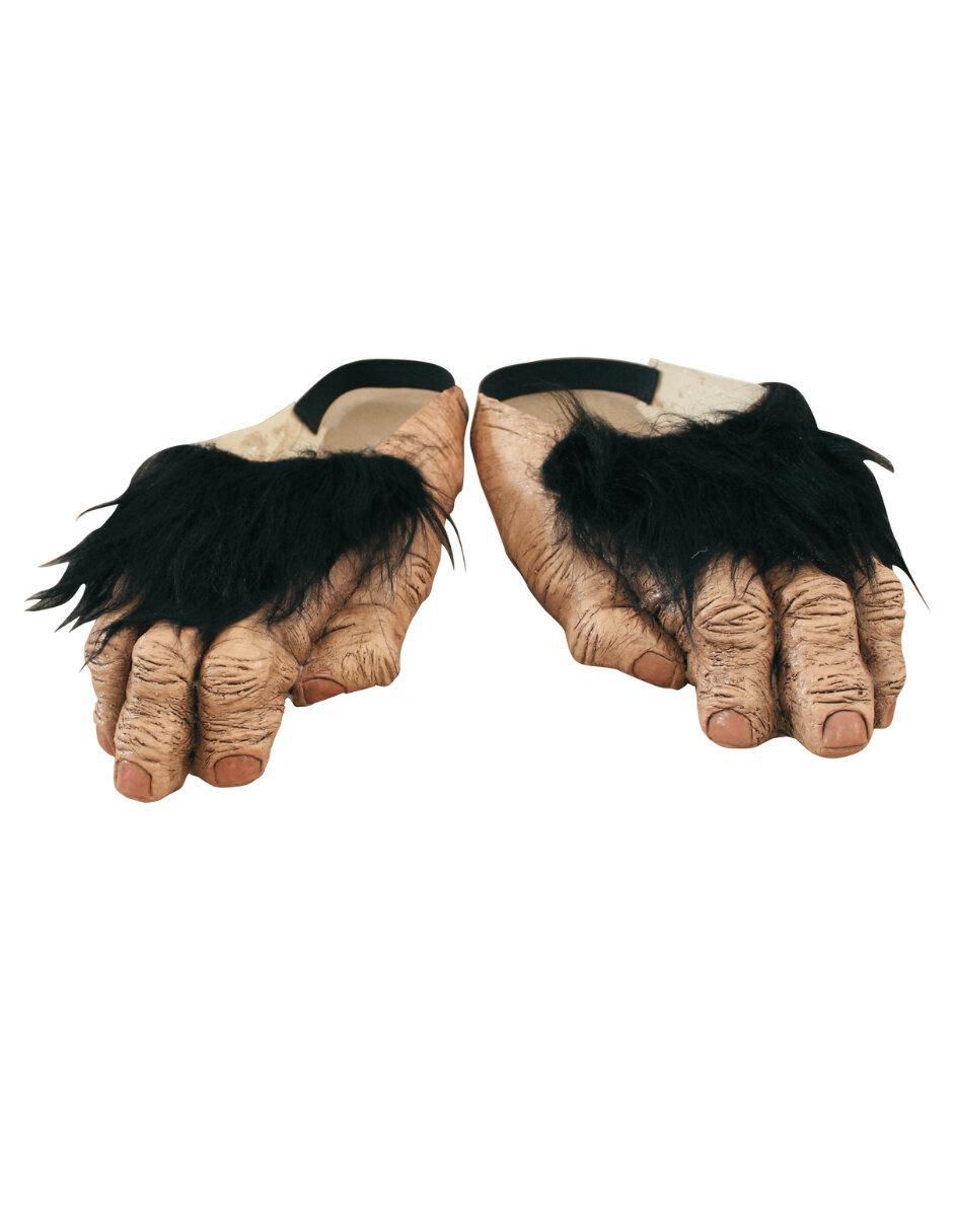 Cubre zapatos para disfraz de Pies peludos de mono Animales