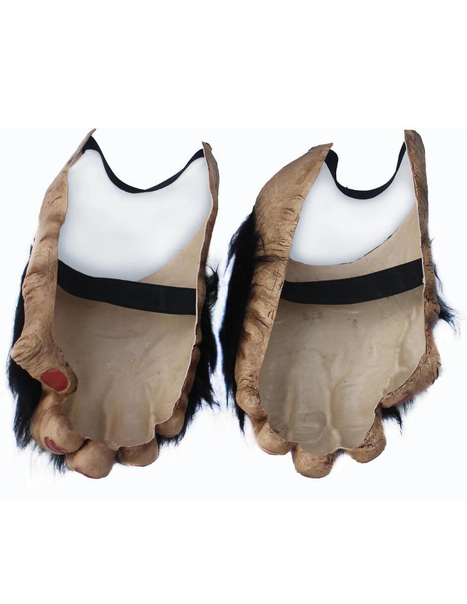 Cubre zapatos para disfraz de Pies peludos de mono Animales 4