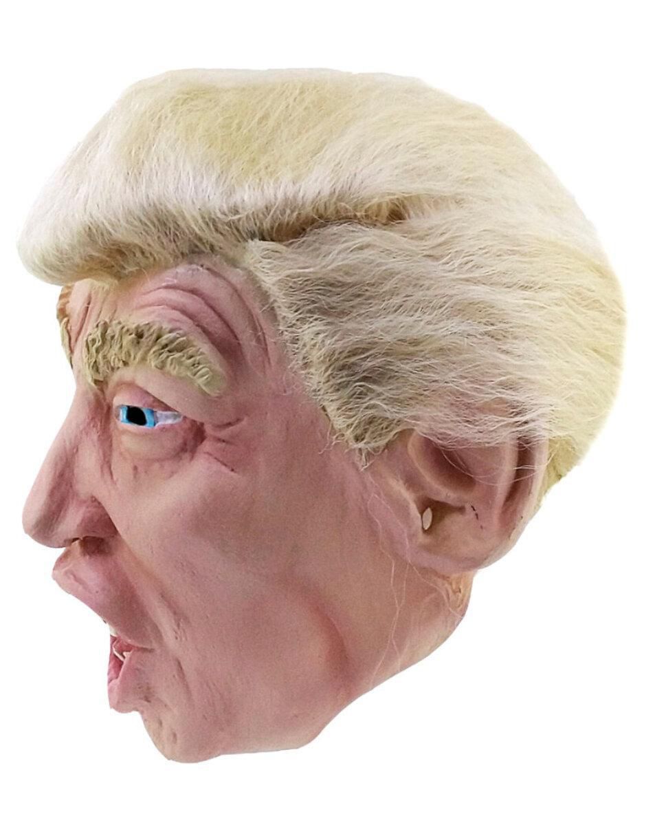 Máscara para disfraz de Trump con peluca Famous people 3