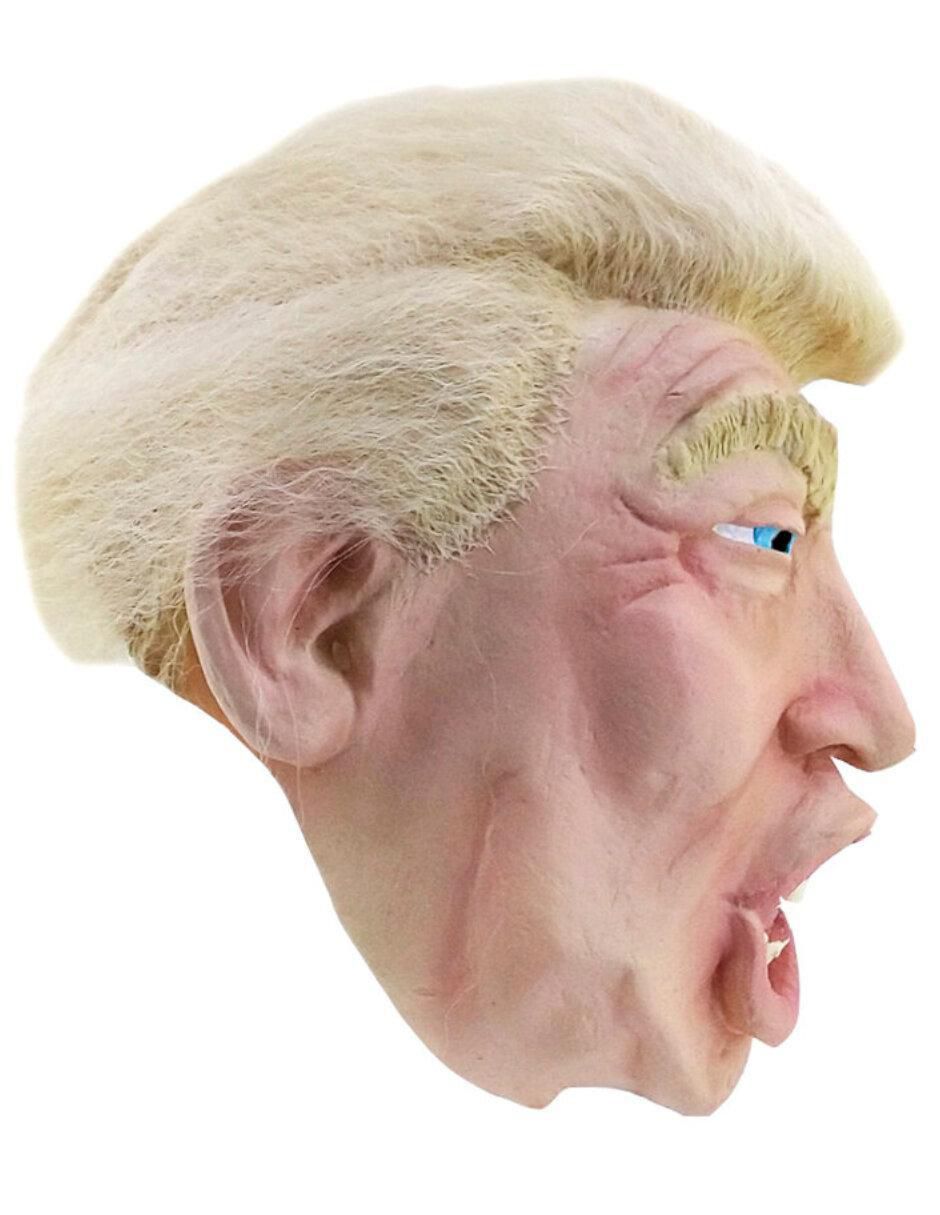 Máscara para disfraz de Trump con peluca Famous people 5