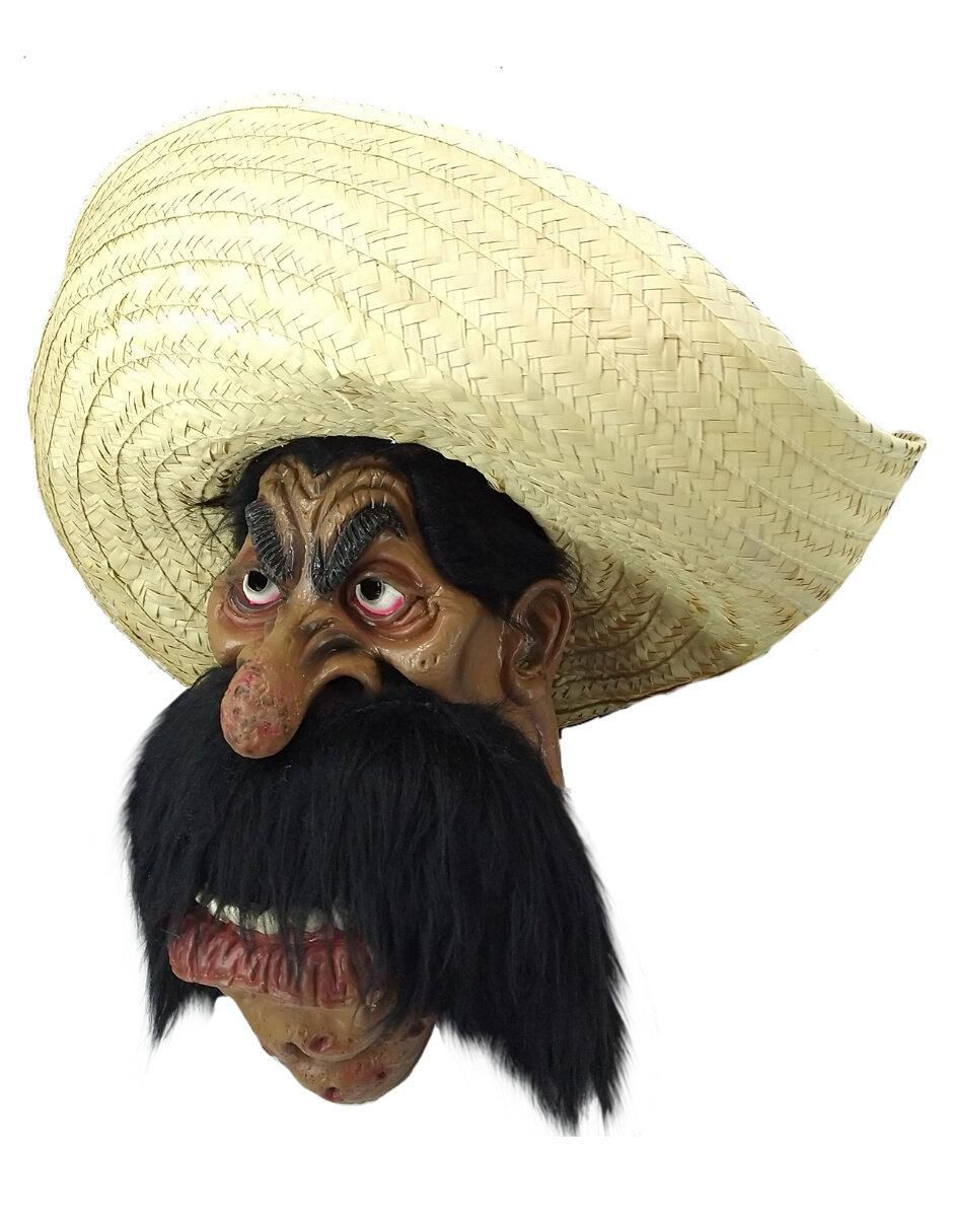Máscara para disfraz de Emiliano Zapata Humor 2