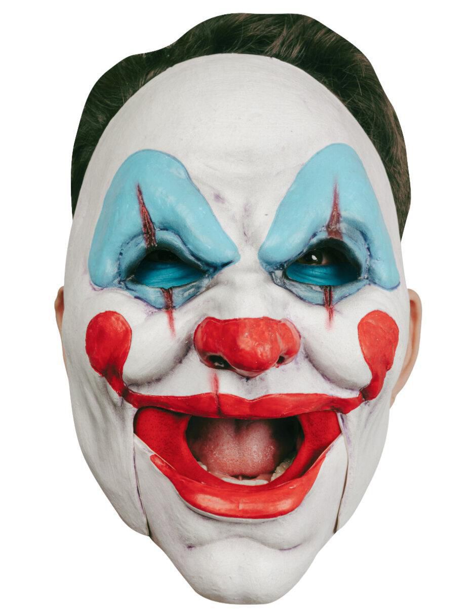 Máscara para disfraz de Payaso asesino Moving Mouth