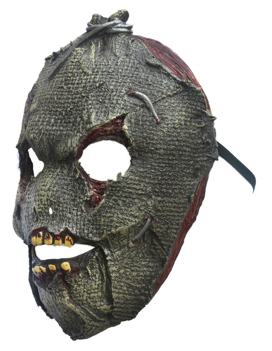 Máscara para disfraz de Espantapájaros Moving Mouth 8