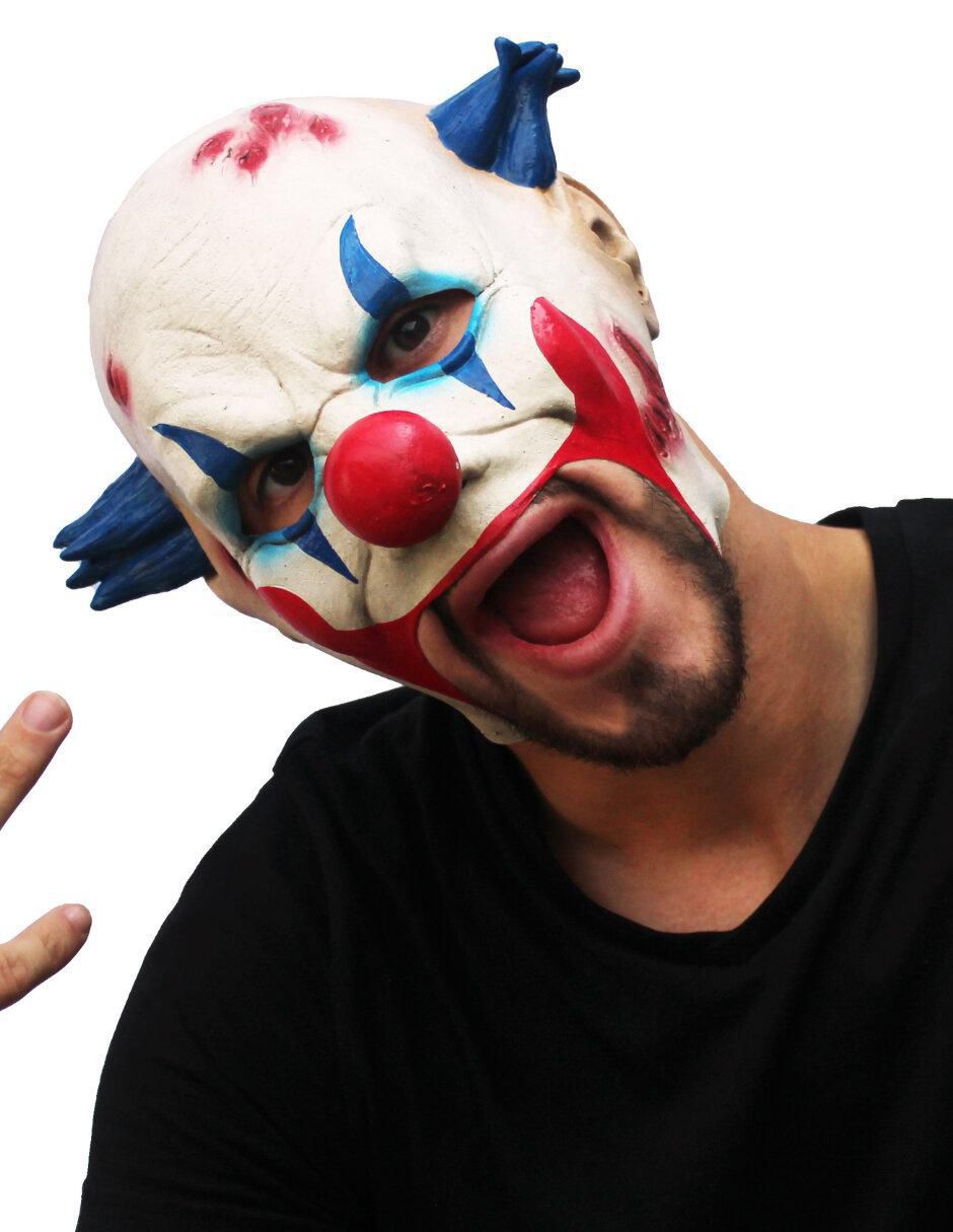 Máscara para disfraz de Payaso Siniestro Chinless 2
