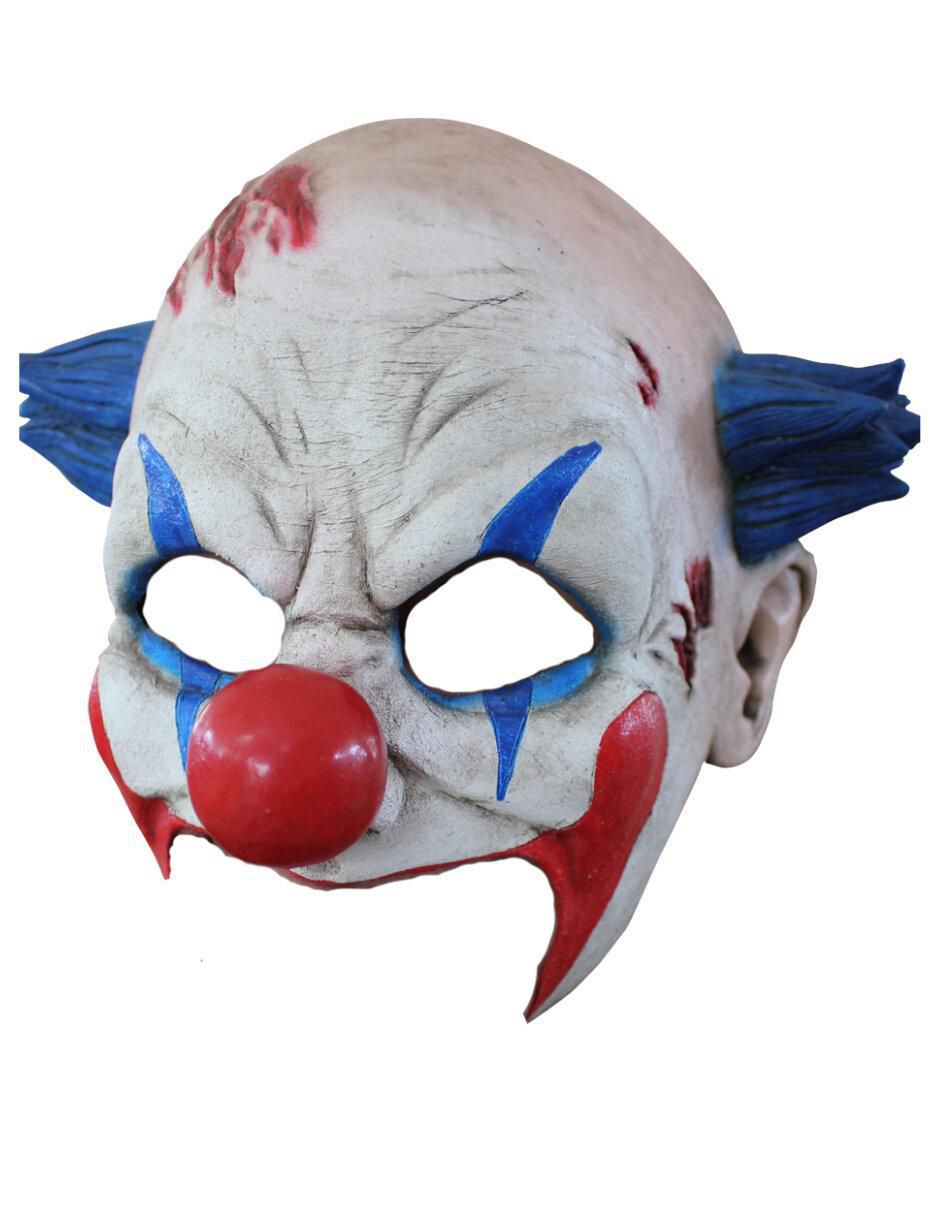 Máscara para disfraz de Payaso Siniestro Chinless 3