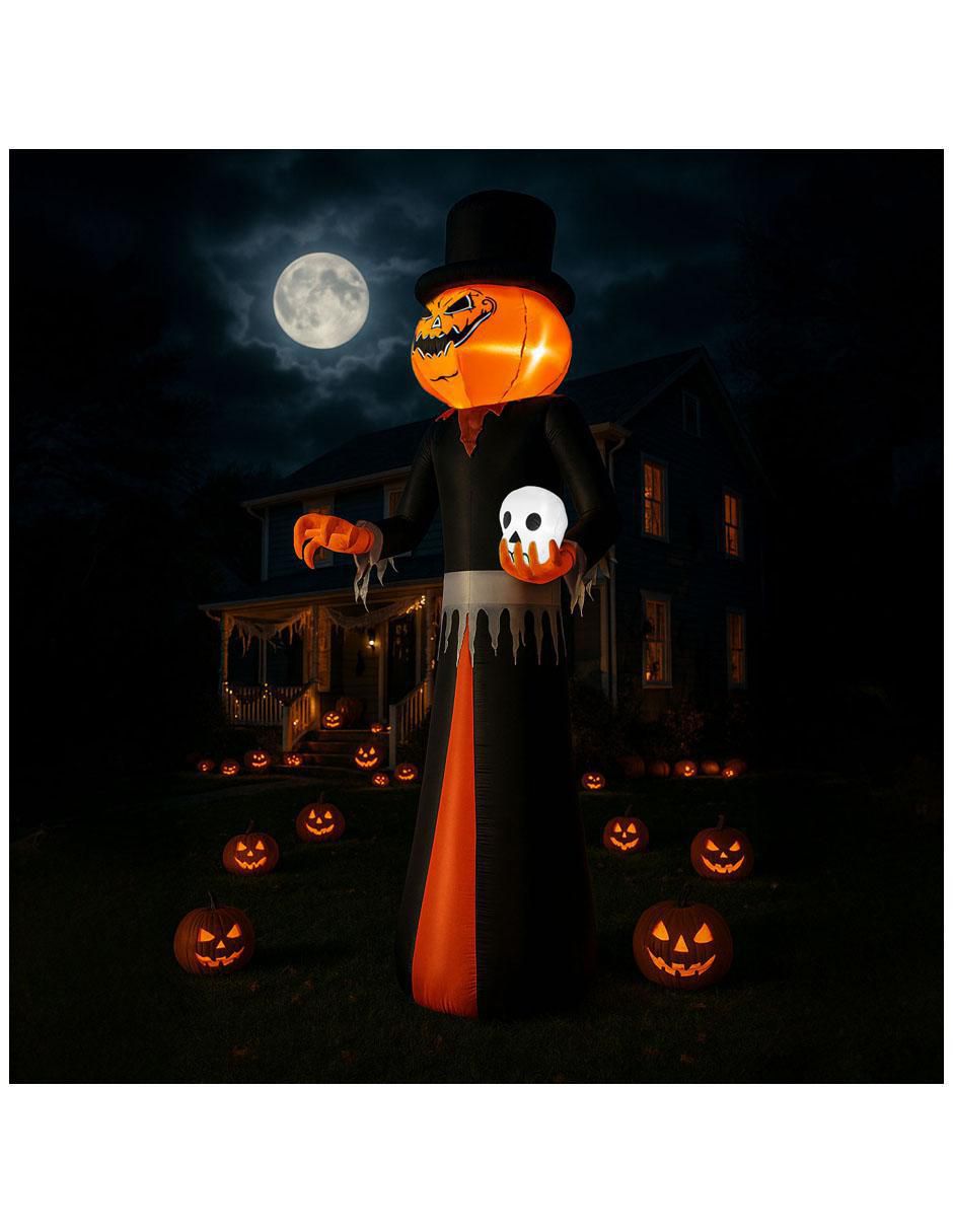 Inflable decorativo forma de calabaza 2