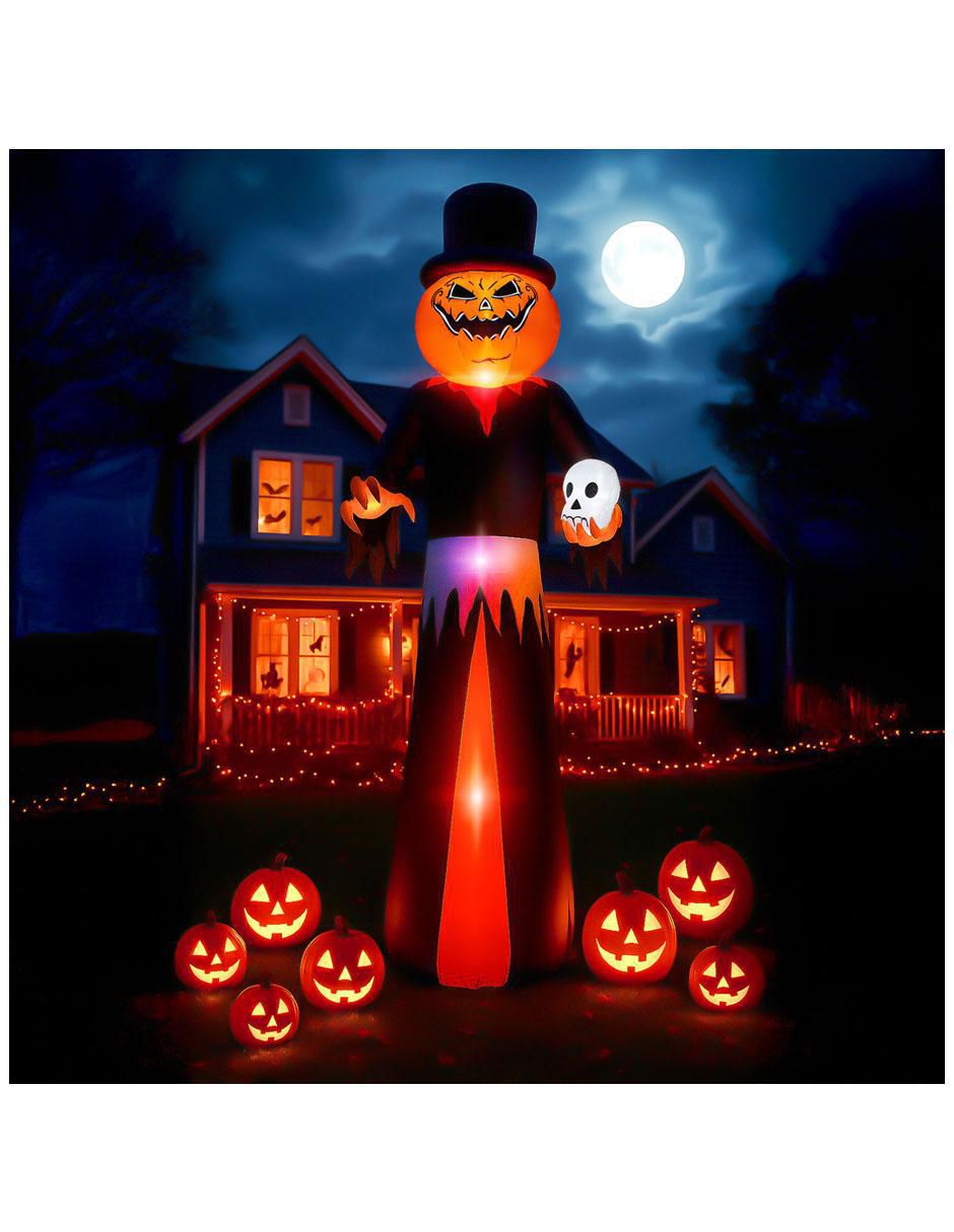Inflable decorativo forma de calabaza 3