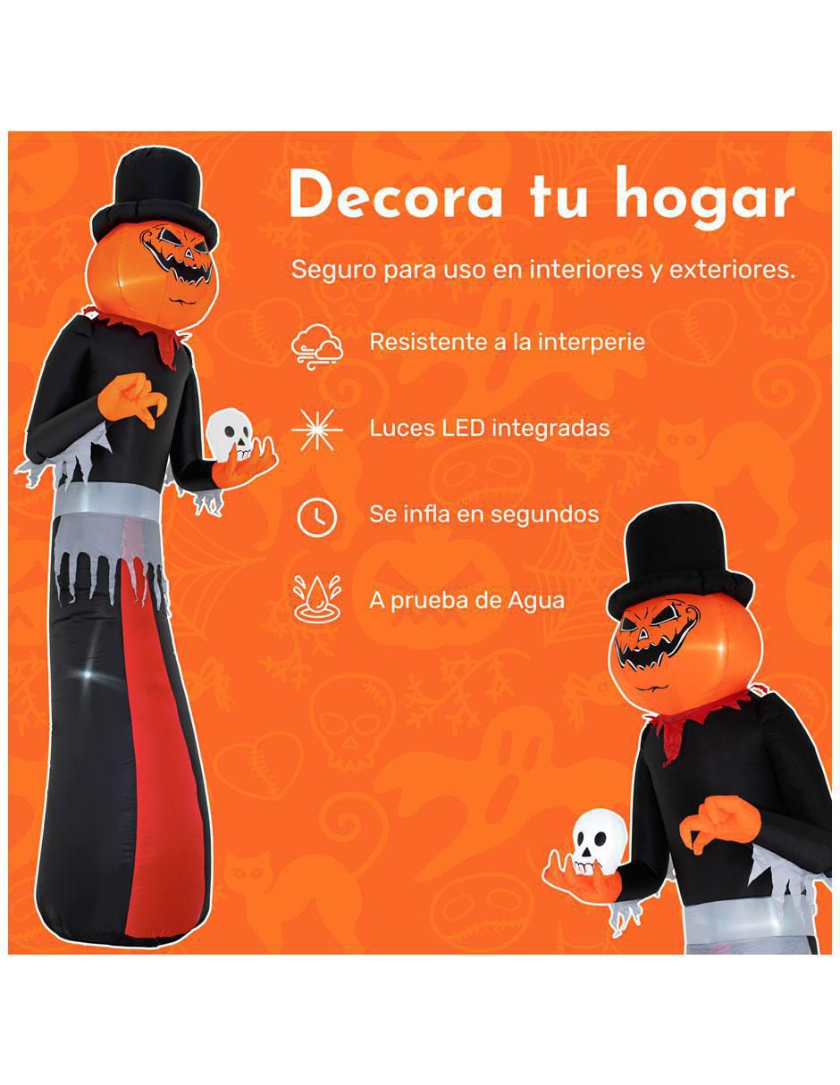 Inflable decorativo forma de calabaza 6
