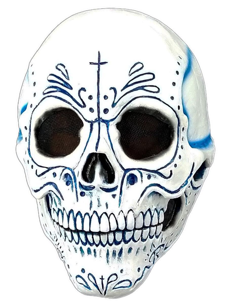 Máscara para disfraz de catrín mexicano Day of the dead 4
