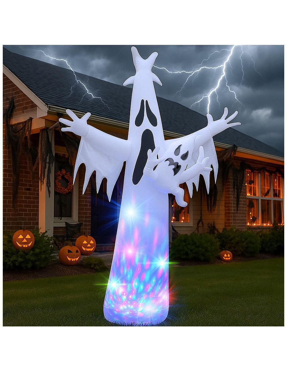 Inflable decorativo forma de fantasma 3