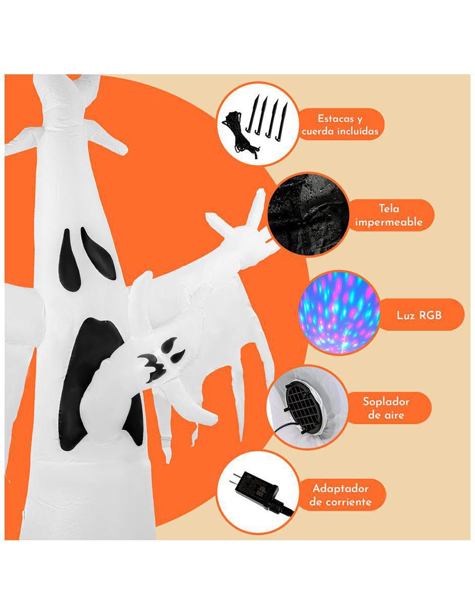 Inflable decorativo forma de fantasma 6