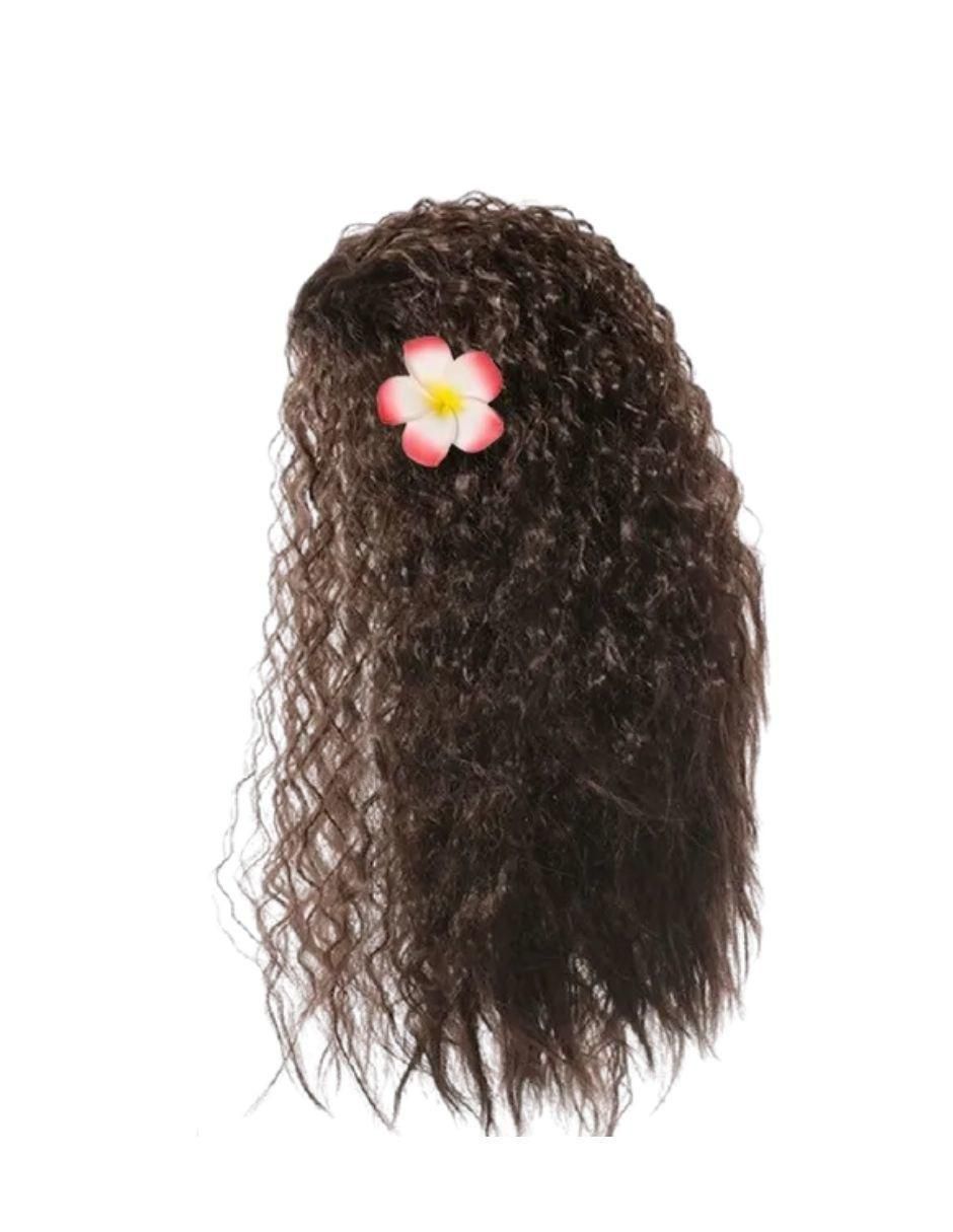 Peluca para disfraz Moana 2